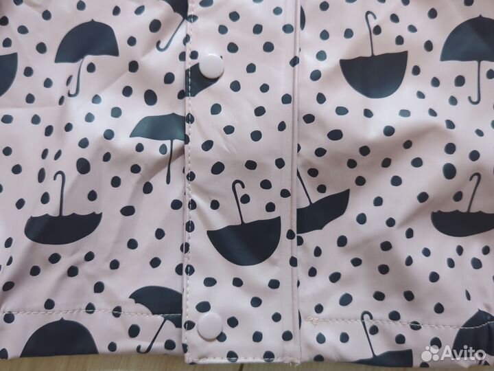 Новая куртка дождевик для девочки