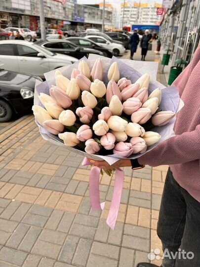 Цветы тюльпаны доставка