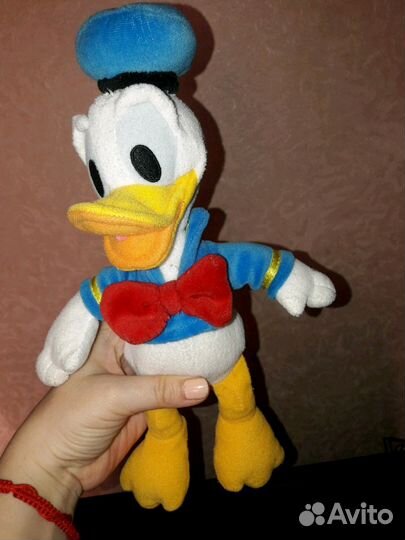 Мягкие игрушки Minnie mouse и Donald