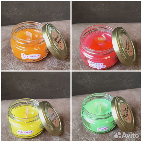 Свечи ручной работы