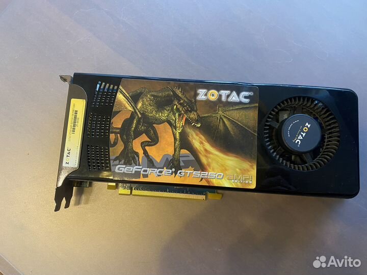Видеокарта Zotac GTS250