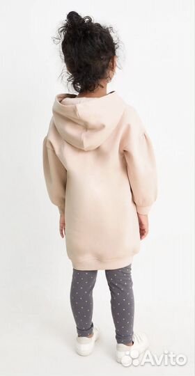 Платье худи/толстовка и леггинсы C&A