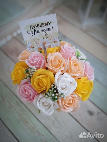 Мыльные букеты