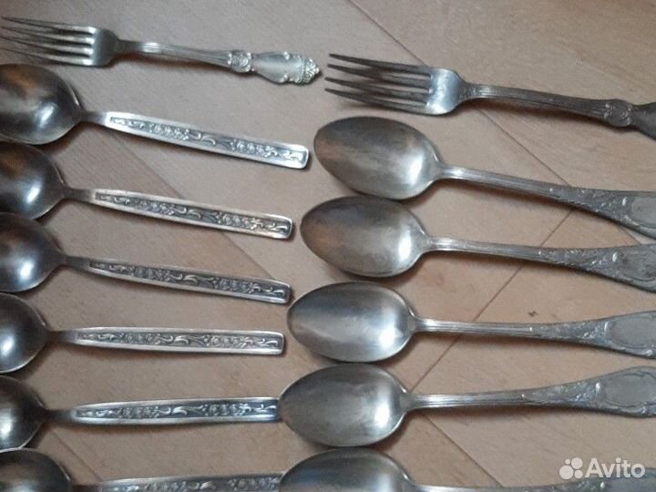 Мельхиоровые ложки СССР