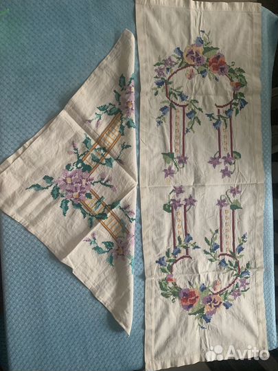 Вышивка старинная рушник вышивка гладью