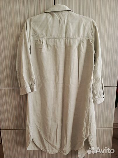 Платье рубашка zara