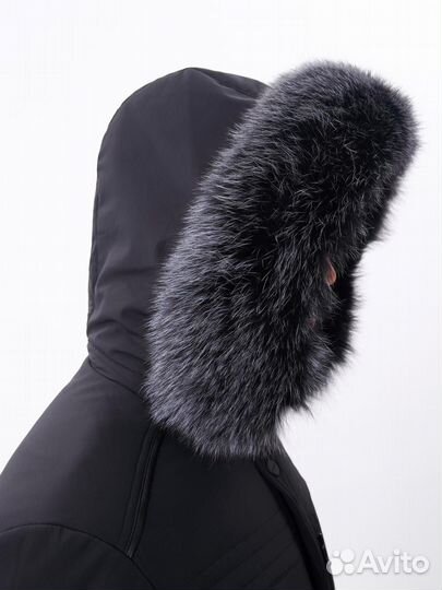 Мужская зимняя куртка аляска парка