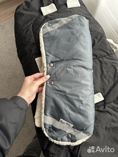 Муфта для коляски овчина