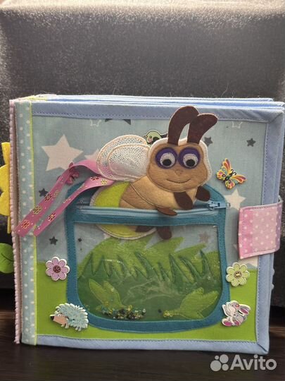 Книга из фетра ручной работы