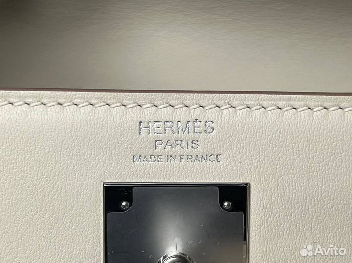 Сумка Hermes Kelly 28 Lakis Craie