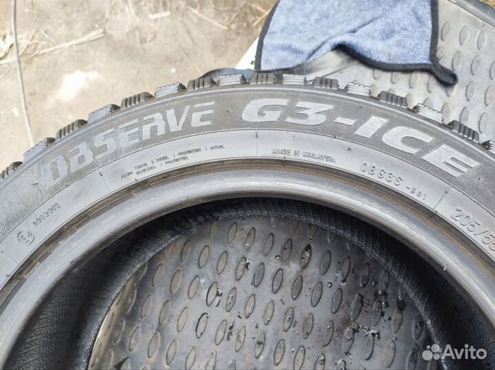 Toyo Observe G3-Ice 205/55 R16 91T