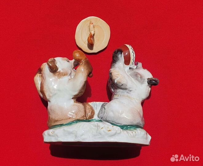 Чернильница Медведи на обеде, 1950 - 60 гг, лфз