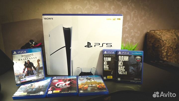 Sony PlayStation 5 PS5 Slim c дисководом новая