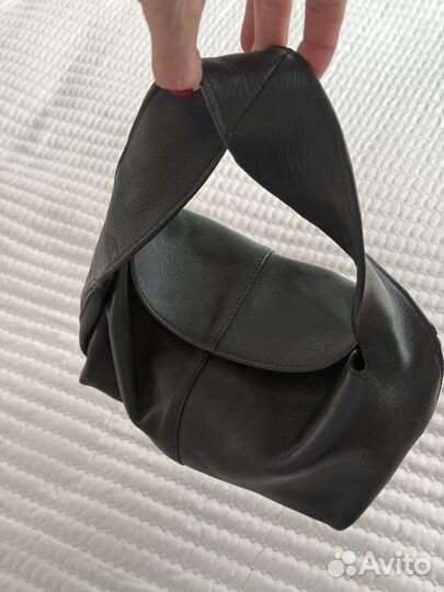 Сумка натуральная кожа massimo dutti