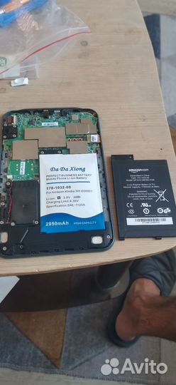 Kindle 3 keyboard нерабочий + запасной аккумулятор