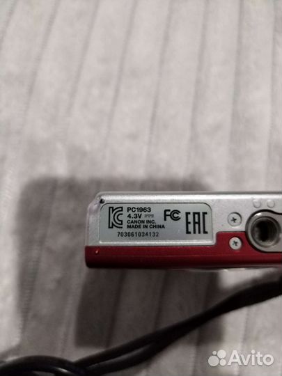 Компактный фотоаппарат canon