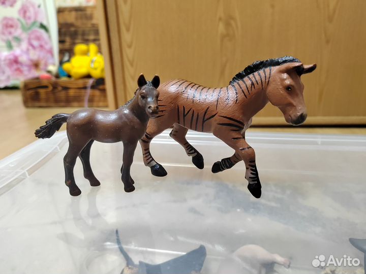 Лошади schleich, papo