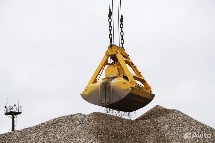 Канатный грейфер на портальный кран