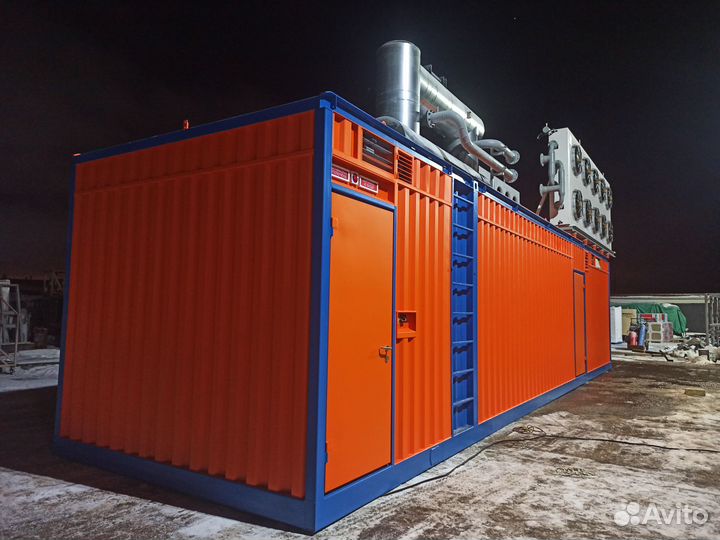 Газопоршневая электростанция 1500 кВт