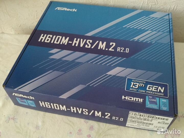 Материнская плата LGA1700 AsRock H610M-HVS/M.2 R2