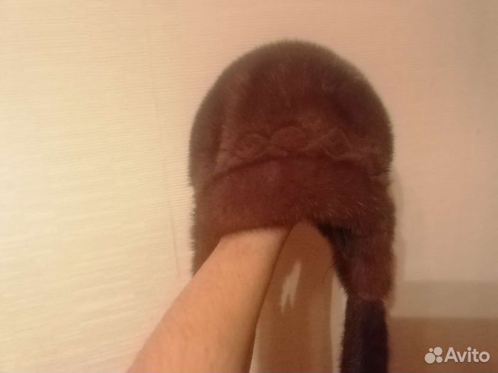 Эксклюзивная норковая шапка