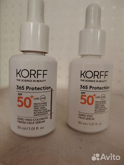 Солнцезащитная сыворотка для лица korff 365
