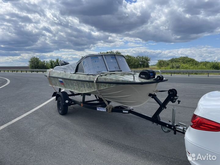 Казанка 5м3+Hidea 40fes-t+прицеп