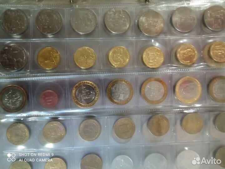 Монеты 20 наборов и россыпью