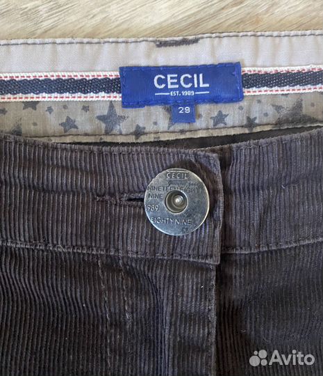 Джинсы вельвет (Германия) р.48