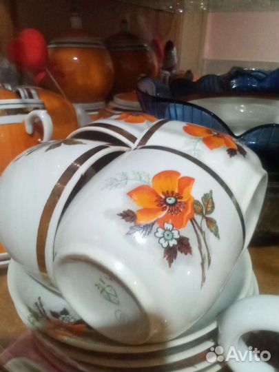 Чайная пара фарфор