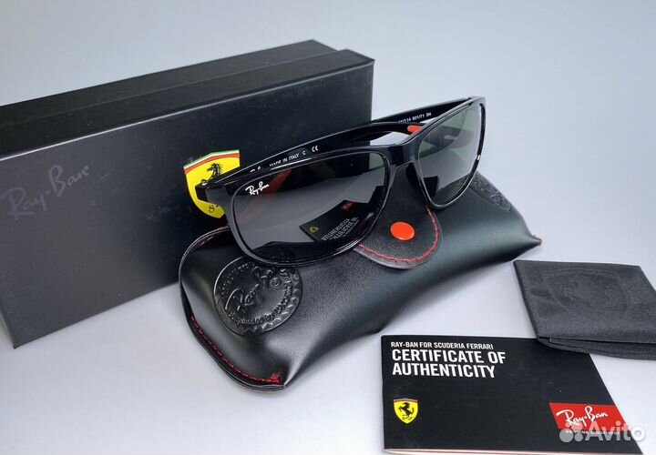 Солнцезащитные Очки ray ban ferrari rb4213f 61*14