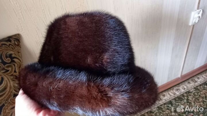 Шапка норковая женская