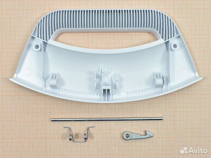 Ручка люка Indesit, серия Futura, белая, код 28778