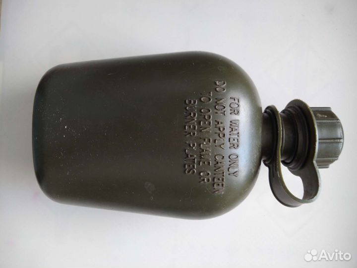 Фляжка армейская, пластиковая