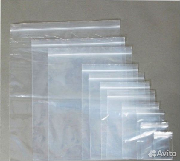 Zip lock с бегунком пакеты