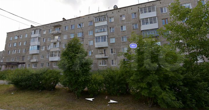 3-к. квартира, 60,5 м², 5/5 эт.