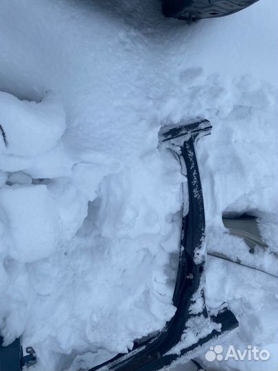 Порог со стойкой лада ларгус