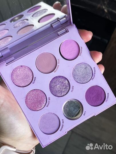 Colourpop тени Lilac you a lot