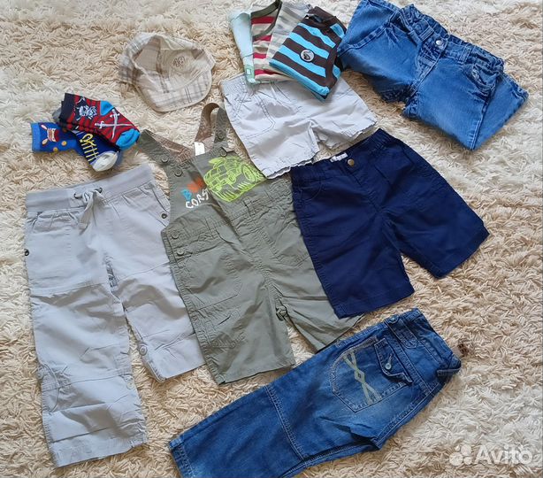 Пакет летней одежды для мальчика 86-92