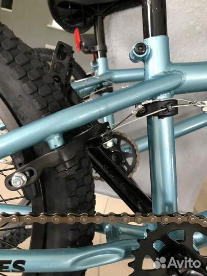 Велосипед Stark'21 Madness BMX 4 голубой/черный