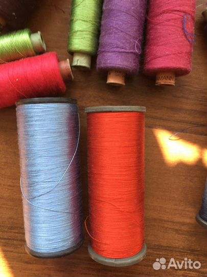 Нитки швейные. Винтаж.Фабричные.Германия и СССР