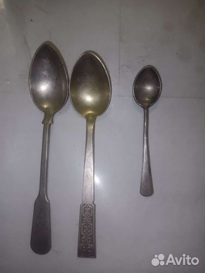 Ложка СССР серебро