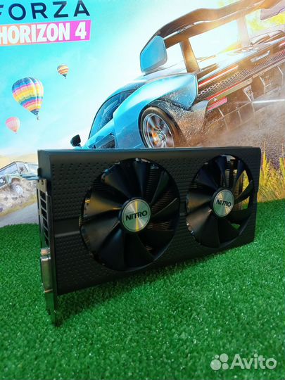 Видеокарта RX 580 4gb sapphire nitro