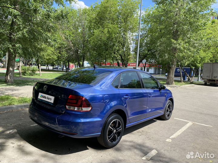 Volkswagen Polo 1.6 AT, 2018, 95 000 км