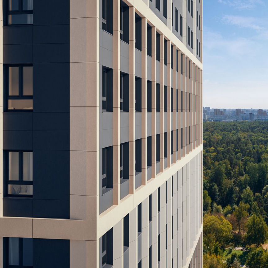 3-к. квартира, 76,8 м², 10/53 эт.