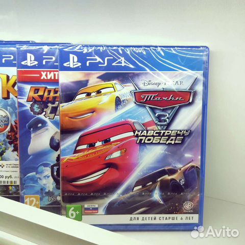 Диск на PS4 Тачки 3 Навстречу победе