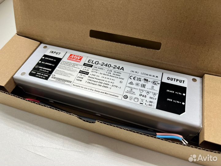 Блок питания Mean Well ELG-240-24A