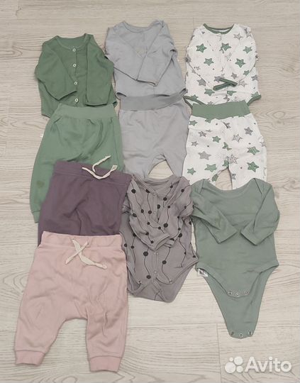 Детские вещи пакетом на девочку 62-74