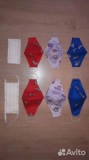 Маски многоразовые 50 шт. для лица