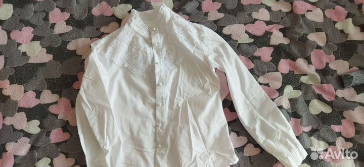 Рубашка школьная